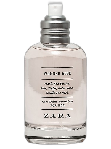 Frasco de Wonder Rose, Zara