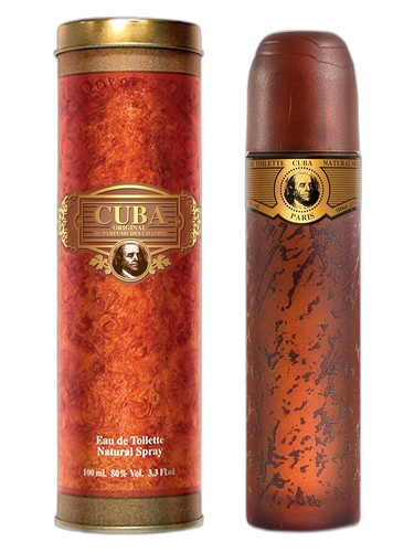 Frasco de Cuba Gold, Cuba Paris